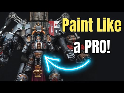 Paint Like a Pro: Grey Knight Grand Master in Dreadknight Armour
