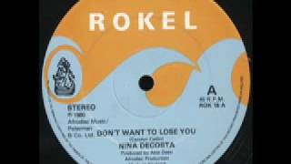 Nina Decosta - Don't want To Loose You