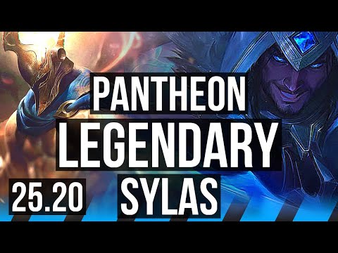 PANTHEON vs SYLAS (MID) | Legendary | KR Master | 25.20