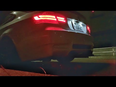 BMW E92 M3 Megan Racing muffler sound Supremo Axle Back Exhaust