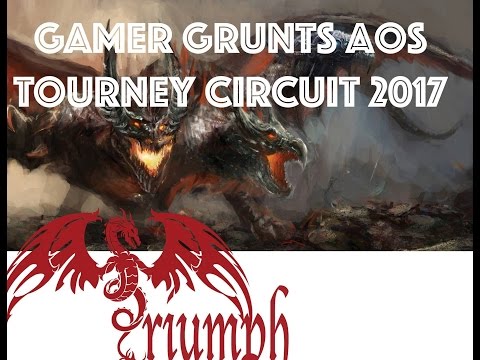 292: Gamer Grunts 1-Day Age of Sigmar Warhammer Tournament Results