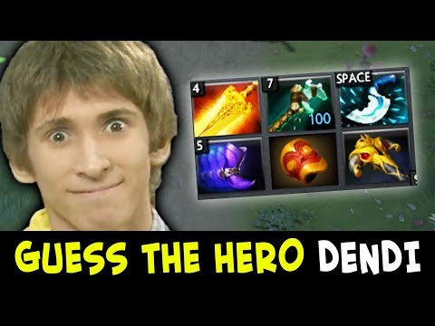 You will never guess hero with THIS BUILD by DENDI