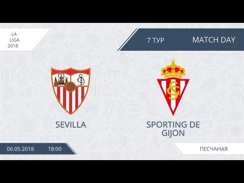 AFL18. Spain. Primera. Day 7. Sevilla - Sporting de Gijon.