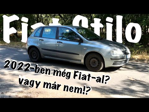 Fiat Stilo 1.4 benzin - Olasz népautó német mintára.