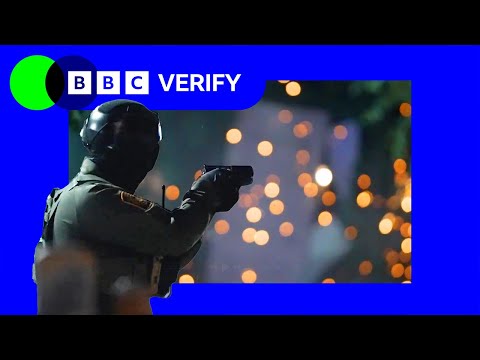 Video | How immigration raid on Chicago apartments unfolded | BBC News