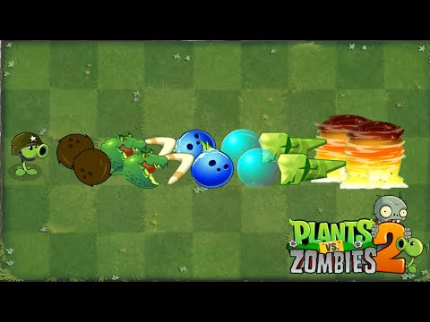 PvZ 2 Fusion - Repeater with Other Projectile Plant - Who is Best Fusion Plant ?