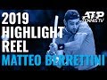 MATTEO BERRETTINI: 2019 ATP Highlight Reel