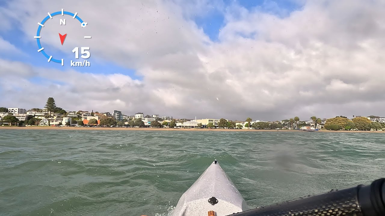 Fun downwind (after a painful headwind!)