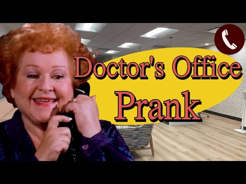 Estelle Harris Calls a Doctor's Office - Prank Call
