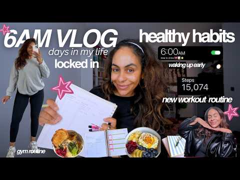 GETTING BACK INTO A ROUTINE  📝🏋️‍♀️ Workout Split, HOT MAT PILATES 🎀 Discipline, Healthy Habits 💅🏼