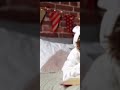 Girl Kicking Her Feet On The Pillow With Sound Effects And Laughing