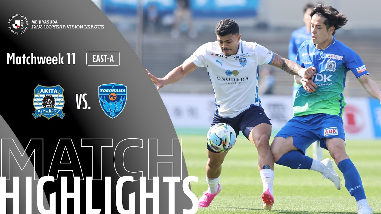 Blaublitz Akita vs Yokohama Highlights