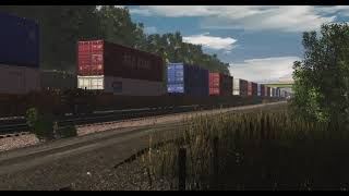 Trainz Railroad Simulator 2019 - CSX Intermodal @ Richmond