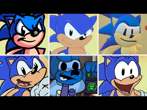 Friday Night Funkin' - No Good but everytime it's Sonic turn a Different Skin Mod is used