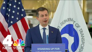 Transportation Secretary Pete Buttigieg lays out new compensation for delayed, stranded passengers