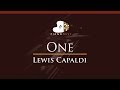 Lewis Capaldi - One - HIGHER Key (Piano Karaoke / Sing Along)