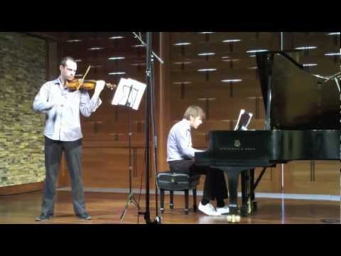 Emil Altschuler and Artem Belogurov play Mozart