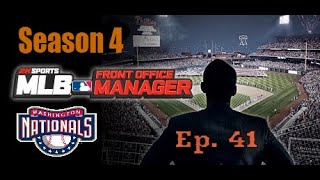 MLB Front Office Manager Washington Nationals Season 4  Ep 41  Offseason Part 3