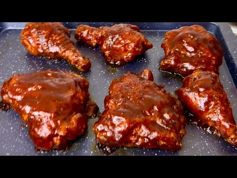BBQ Fried Chicken (Barbie Fry Chicken) Juicy & Flavorful