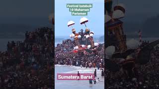 Download lagu Festival hoyak Tabuik Pariaman #shorts #pariaman #tabuik #tradisiunik mp3