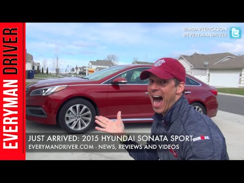 Just Arrived: 2015 Hyundai Sonata Sport on Everyman Driver
