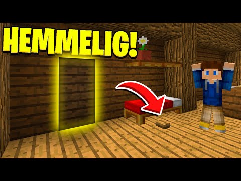 Jeg Finder 10 Hemmelige Baser! Dansk Minecraft