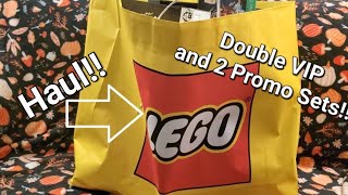 HUGE Douple VIP Points Lego Haul! October 2022 Lego Store Haul