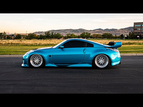 BAGGING A 350Z! Air Lift Air Suspension Install | Nissan 350Z BUILD