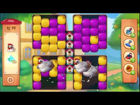 Farmscapes Level 996 - NO BOOSTERS 🌻🚜🐔 | SKILLGAMING ✔️