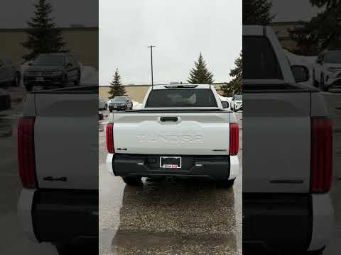 2026 Toyota Tundra 4x4 Crewmax Limited Hybrid in White for sale at Forbes Waterloo Toyota in Waterloo, ON