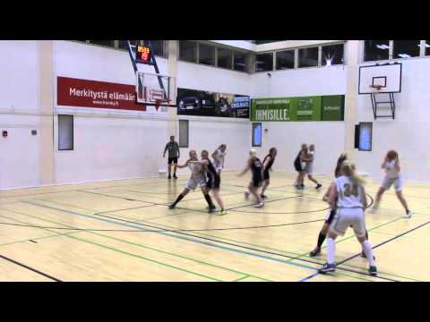 BTSM karsinnan 2. kierroksen ottelusta Helmi Basket - Forssa Basket 3.10.2015