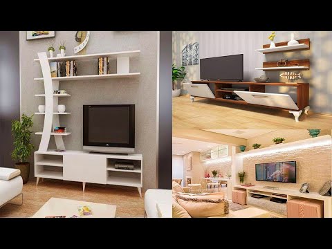 Elegant Wall Mounted Flat Screen T.V Decorating Ideas | LCD Wall Units Designs