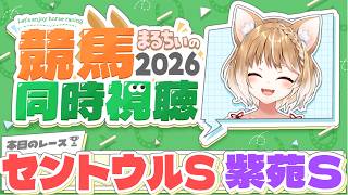 【競馬同時視聴】セントウルステークスと紫苑ステークス2026を見るよおおおおおお！！！【まるちぃ 】