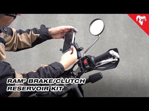 RAM® Motorcycle Brake/Clutch Reservoir Ball Base
