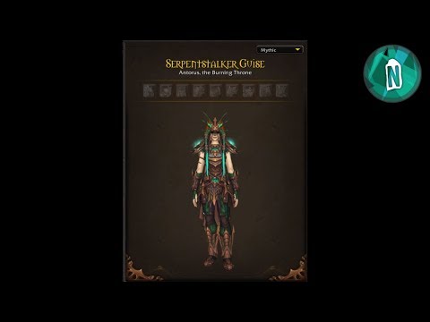 All 21 Tier Armor Sets Patch 7.3.2 Antorus the Burning Throne