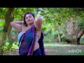 MEGHA DAS GHOSH IN DEEP BLUE SAREE WITH SKY BLUE BRA VIDEO SAREE FASHION VLOG  SareeFashion