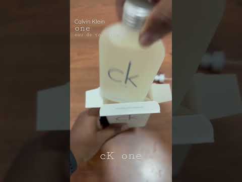 Calvin klein | One | Unboxing | The Studio Box | TSB