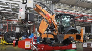TURKEY: Türk Traktör fabrikasında CASE Kazıcı Yükleyici üretimi