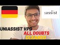 Uni-assist VPD All Doubts Cleared || Masters In Germany