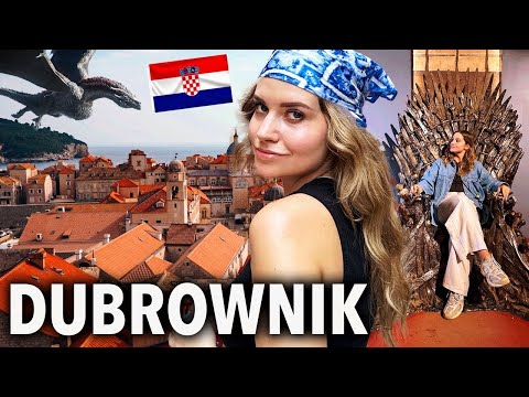DUBROVNIK (Croatia): sightseeing and top attractions - GAME OF THRONES and Lokrum Island | vlog 2024