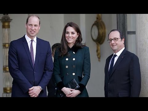 أول زيارة رسمية لدوق ودوقة كامبريج إلى باريس