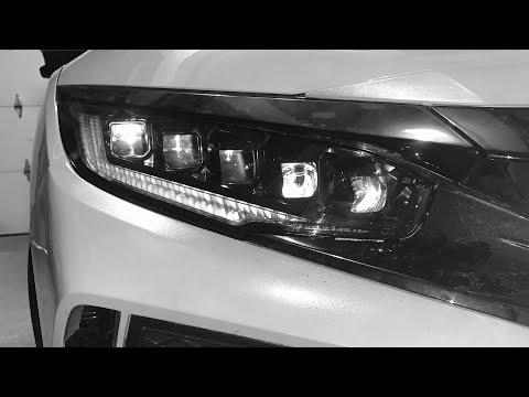 How to install 10th gen Civic Morimoto Headlights