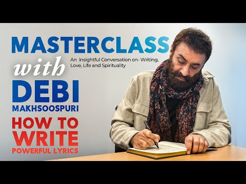 Masterclass with Debi Makhsoospuri, How to Write Powerful Lyrics| Haanji Podcast
