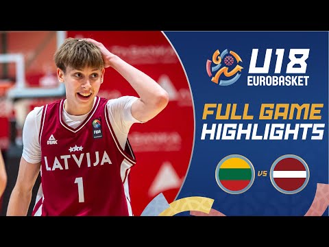 Lithuania 🇱🇹 vs Latvia 🇱🇻 | Highlights | FIBA U18 EuroBasket 2025