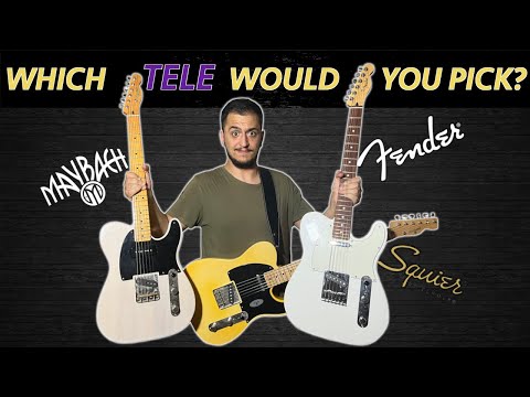 EPIC TELECASTER SHOOTOUT! | Fender Player Series vs Maybach vs Squier Classic Vibe