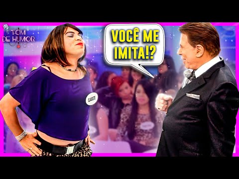 REAÇÕES DE FAMOSOS AS SUAS IMITAÇÕES [INCRÍVEL] (Silvio Santos, Luciano Hulk, William Bonner)