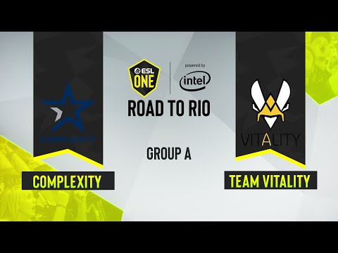CSGO - Complexity vs. Team Vitality [Dust2] Map 2 - ESL One Road to Rio - Group A - EU