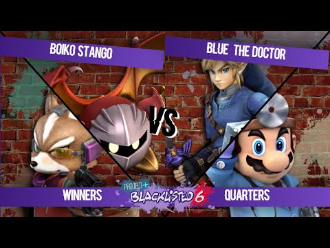 Blacklisted 6 Doubles WQ - Stango/Boiko (R) vs The Doctor/Blue (B)