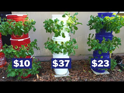 , title : '$10 Hydroponic Tower Garden Cheap & Easy'