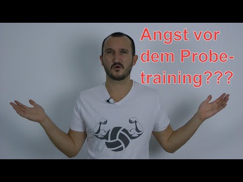 Du hast Angst vor einem Probetraining im Volleyball???